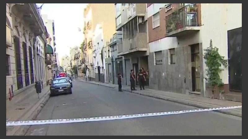La beba murió en un edificio de San Telmo.