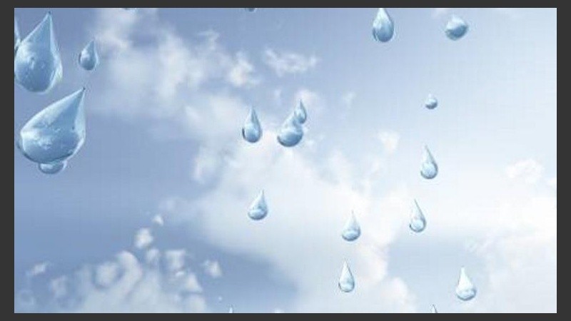 Unas gotas para aliviar tanto calor. 