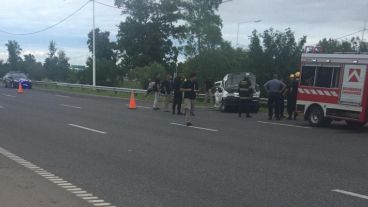 La mujer falleció en el siniestro vial este miércoles a la tarde.