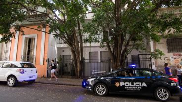 La balacera en Rioja al 500 a metros del Concejo Municipal.