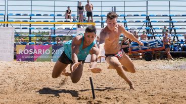 Beach flag: una de las competencias más atractivas.