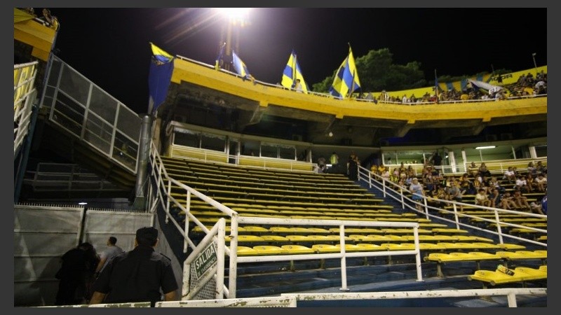 La zona donde se cayó el joven de 19 años.