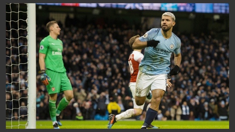 Festejo por triplicado para el argentino. ¿Lo llamará Scaloni?