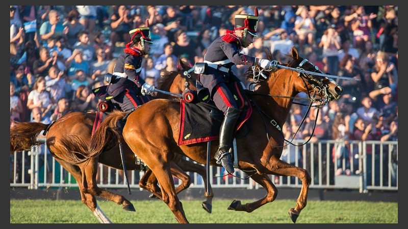 Postales de un nuevo aniversario del Combate de San Lorenzo.