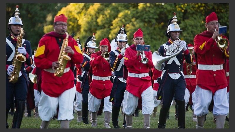 Postales de un nuevo aniversario del Combate de San Lorenzo.