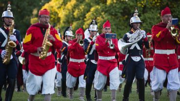 Postales de un nuevo aniversario del Combate de San Lorenzo.