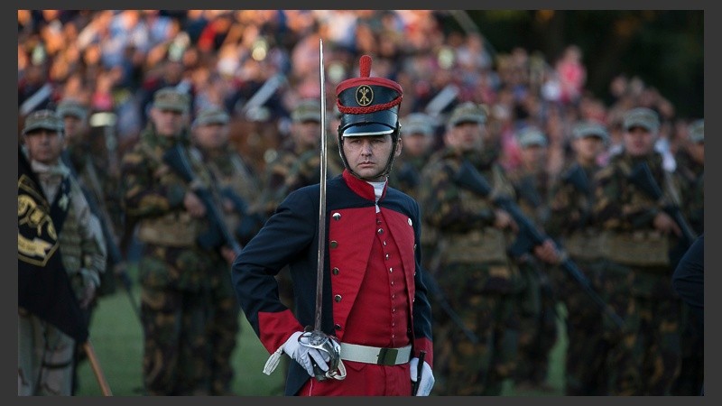 Postales de un nuevo aniversario del Combate de San Lorenzo.