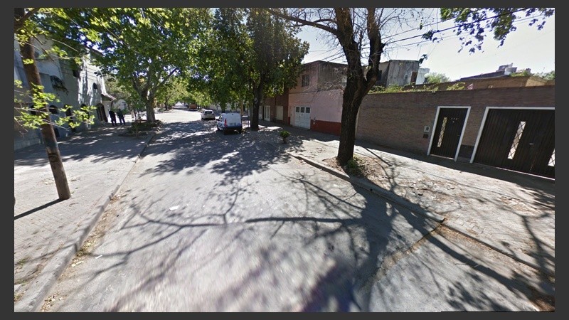 La zona donde vive la familia afectada por las balaceras. 