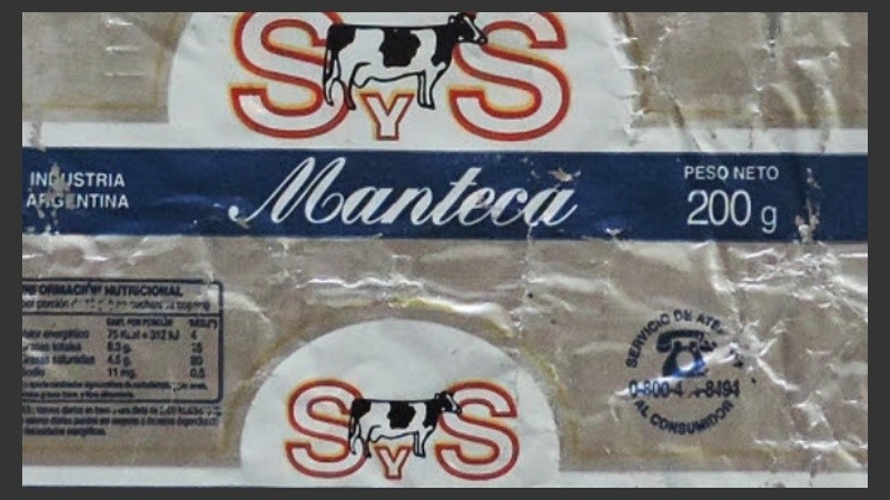 “Manteca” marca S&S, atributo Calidad Extra.