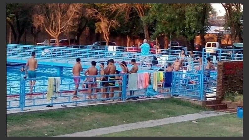 El predio donde se ahogó Francesco, de 4 años, el mes pasado.