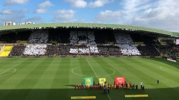 Entre otros homenajes, el Nantes remplazó la imagen de perfil en sus cuentas de Instagram y Twitter por una foto de Emiliano sala.