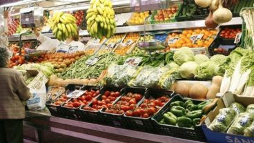 Varias frutas entre los productos con menor participación del productor.
