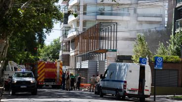 Los operarios de Litoral Gas trabajaban en la zona del escape.