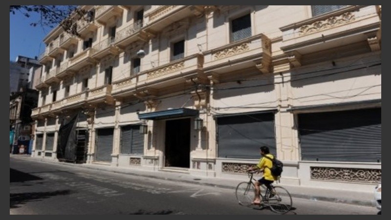 Sede de gobierno de la UNR. 