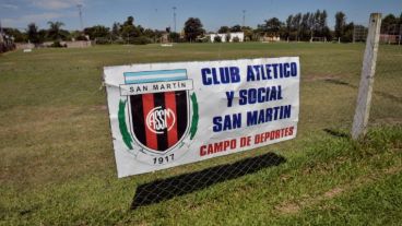 Vista del Club Atlético y Social San Martín.