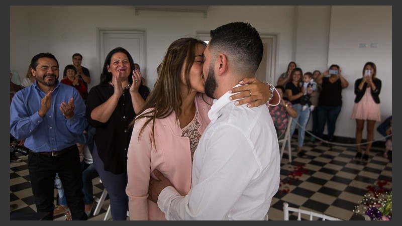 Una ceremonia distinta y especial para celebrar el día de los enamorados en la ciudad.