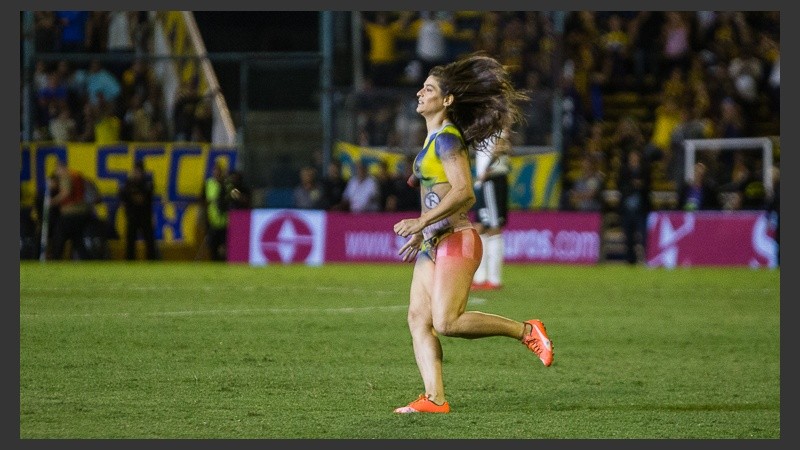 Corrida triunfal. Se robó todas las miradas por medio minuto.