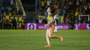 Corrida triunfal. Se robó todas las miradas por medio minuto.