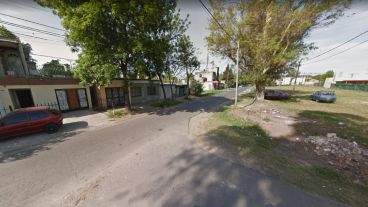 La República al 8600, el barrio donde se encontró el cuerpo.