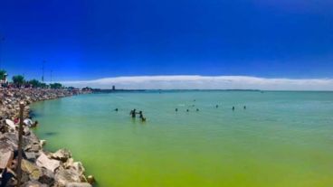 El fenómeno se registró durante unos tres días posteriores a las abundantes lluvias.