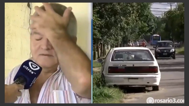 El padre del detenido brindó un crudo testimonio ante la prensa este viernes.