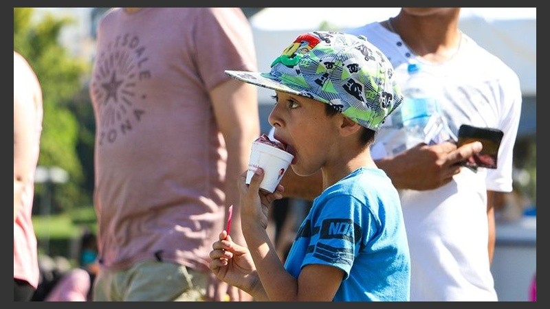 La semana estará ideal para tomar helados.