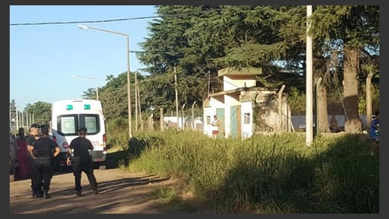 El predio de Venado Tuerto donde ocurrió la tragedia.