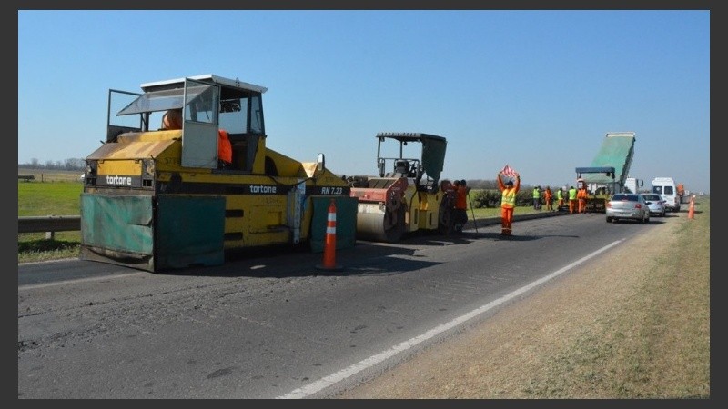 Hasta ahora sólo hubo tareas de bacheo en el tramo más castigado.