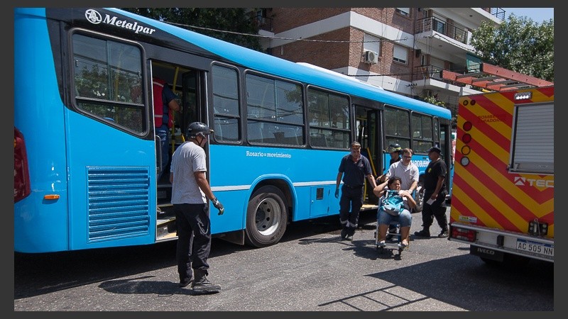 15 heridos en el choque de Viamonte y Corrientes.