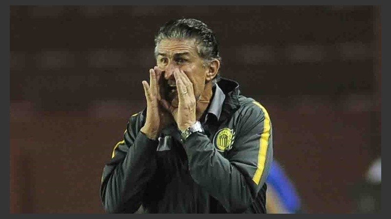 Bauza durante el partido de este viernes.