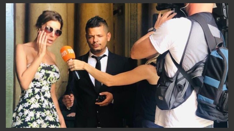 La última aparición pública de Natacha fue en Tribunales, cuando fueron citados los dos sospechosos de haberla violado.