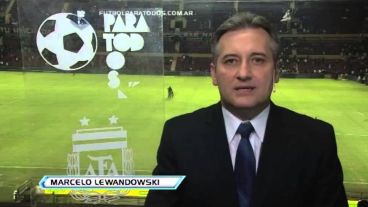 Lewandowski, comentarista de TNTSports (ex Fútbol para todos) y columnista de Canal 5.
