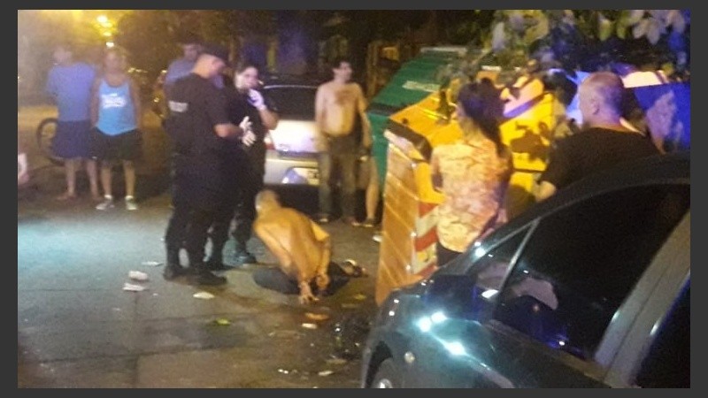Los delincuentes fueron arrestados y hubo momentos de tensión con los vecinos.