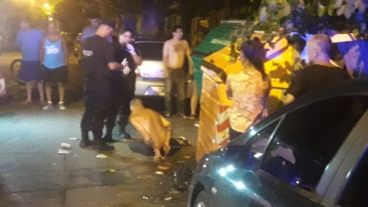 Los delincuentes fueron arrestados y hubo momentos de tensión con los vecinos.