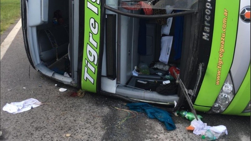 El siniestro se produjo cerca de las 5 de la madrugada.