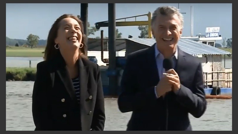 La frase de Macri sobre el Arroyo El Gato generó risas entre los presentes.