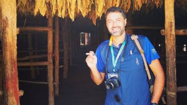 Ianardi fumó sin parar 2 horas y 6 minutos.