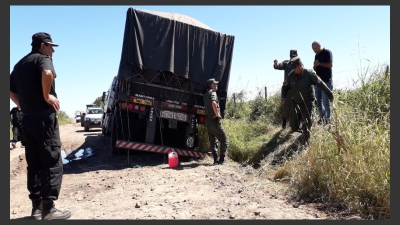El cargamento de marihuana estaba oculto en el arroz.