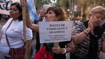 La marcha recorrió el centro de la ciudad.