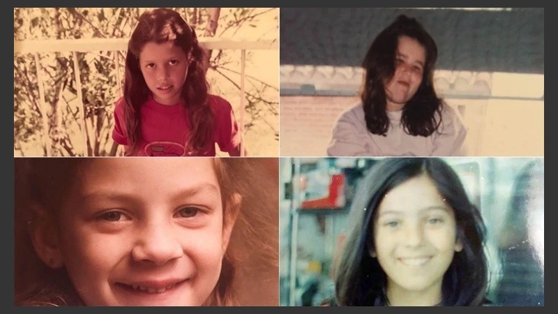 Julieta Ortega, Malena Guinzburg, Romina Gaetani y Florencia Etcheves, a sus 11 años