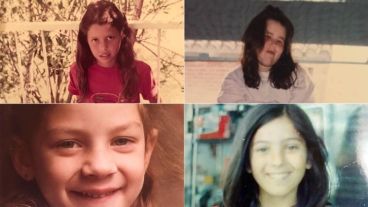 Julieta Ortega, Malena Guinzburg, Romina Gaetani y Florencia Etcheves, a sus 11 años