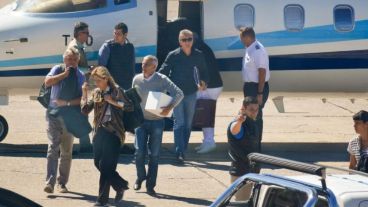 Macri se tomó un descanso después de la apertura de sesiones del Congreso.