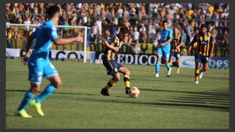 Gil, el más claro en el primer tiempo.