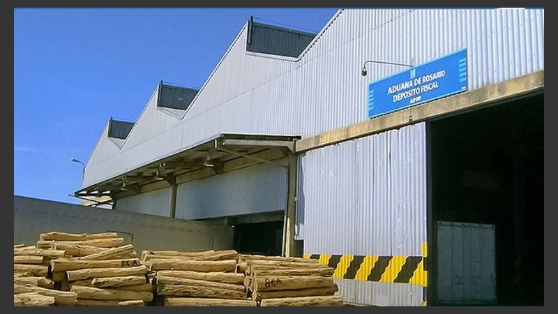 Una imagen del depósito sobre Circunvalación.