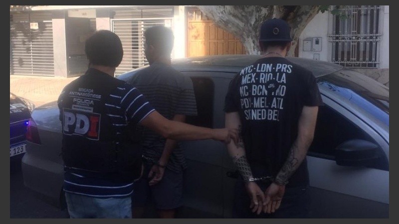 La detención fue en Mendoza y Alsina.