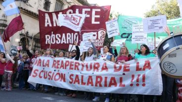 La medida de fuerza también prevé movilizaciones.