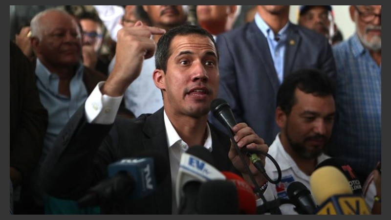 Guaidó encabezó el pasado martes un alzamiento en Caracas.