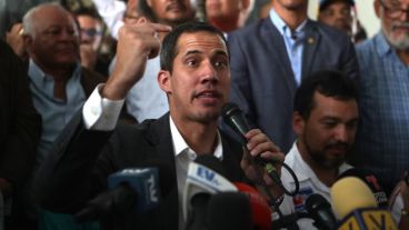 Guaidó encabezó el pasado martes un alzamiento en Caracas.