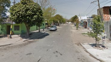 La cuadra donde se produjo el violento secuestro de Chamorro.
