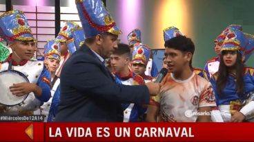 El estudio fue un "corsódromo" por un rato.